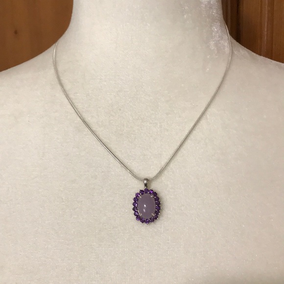 Michelle Albala Rose Quartz Enhancer Pendant - Picture 1 of 8